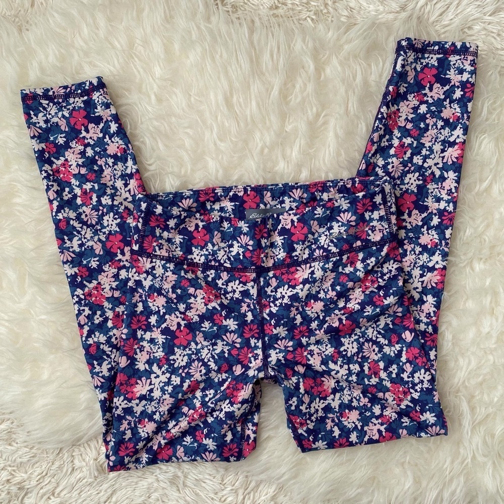Eddie Bauer Girl’s Floral Leggings, size L
